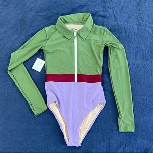 Mott 50 Margherita Missoni Long Sleeve Swimsuit SPF50 Small